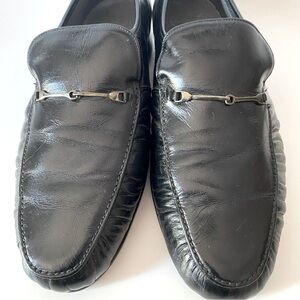 Vintage Men’s Black Leather Horsebit Loafers Worthmore Slip-Ons by Florsheim